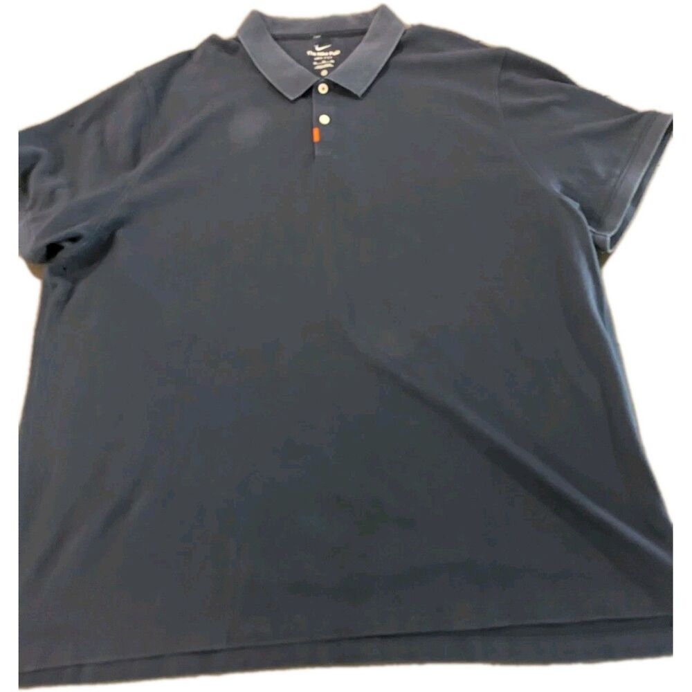 Nike DRI-FIT Polo Men's Size XXXL 3XL‎ Grey Blue